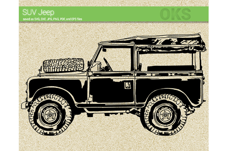 Suv Jeep Svg Svg Files Vector Clipart Cricut Download By Crafteroks Thehungryjpeg Com