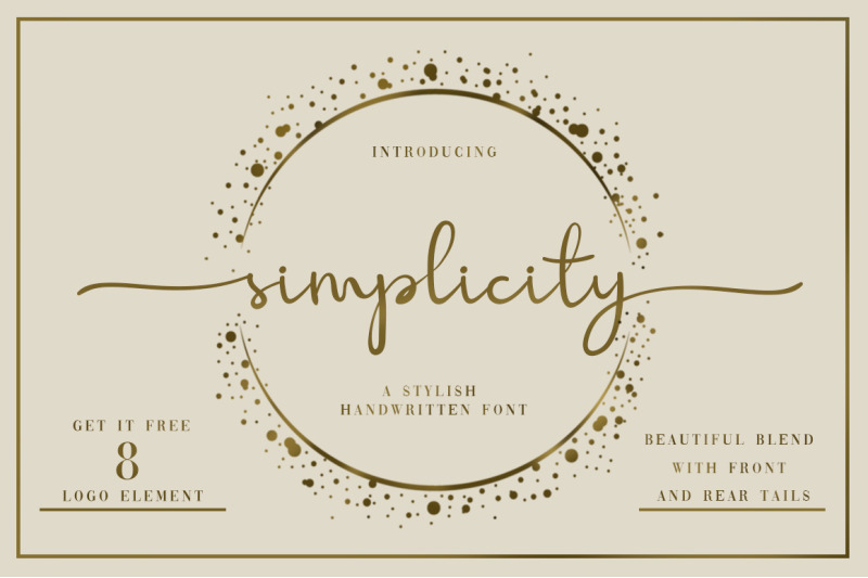 Simplicity Handwritten Font By Graphix Line Studio Thehungryjpeg Com