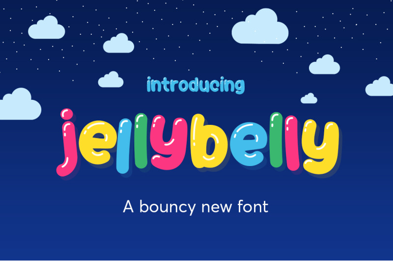 Jellybelly Font By Salt Pepper Designs Thehungryjpeg Com
