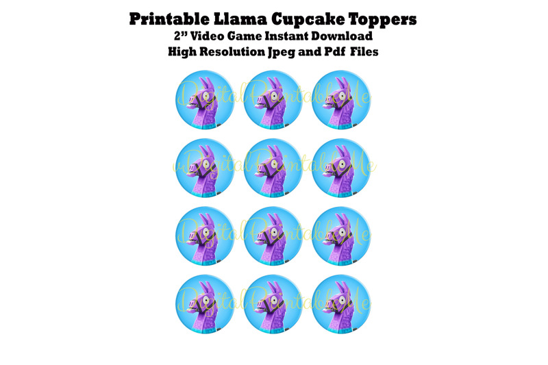 Printable Cupcake Toppers, Llama, Online video Recreation Bash, Cash picture relating to Printable Coins Pdf referred to as Printable Cupcake Toppers, Llama, Video clip Recreation Bash, Cash
