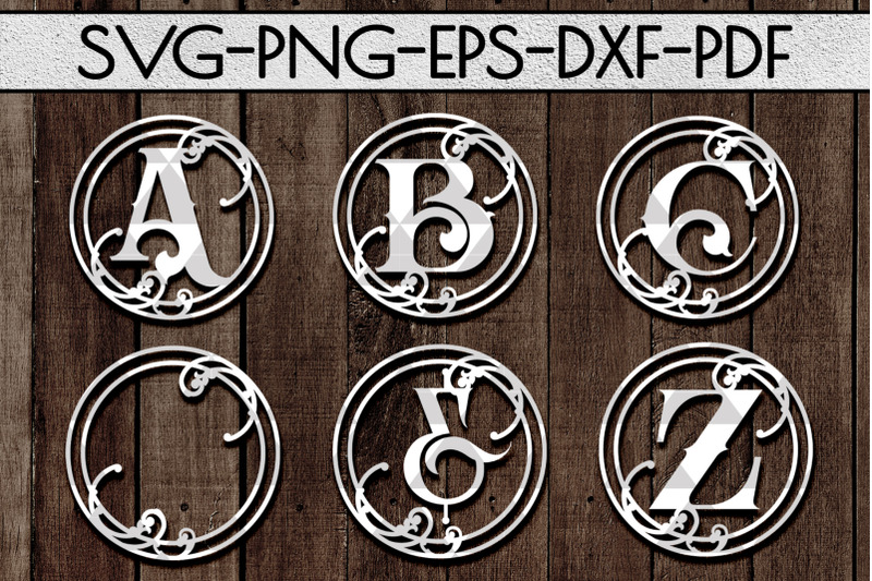 Vine Alphabet Papercut Bundle A Z 26 And Ornaments Svg Pdf By Mulia Designs Thehungryjpeg Com