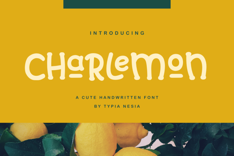 Charlemon Cute Font By Typia Nesia Thehungryjpeg Com