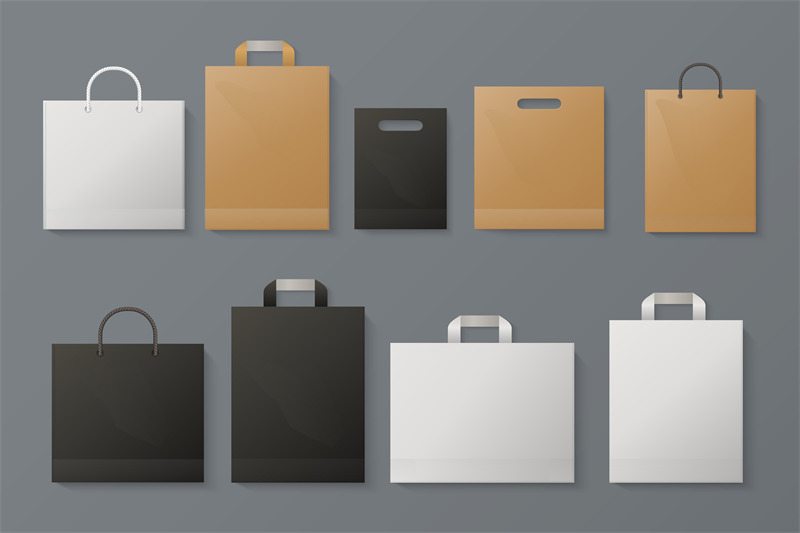 Download Wide Paper Bag Front View Mockup Yellowimages