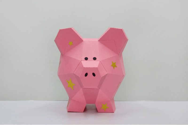 paper piggy bank