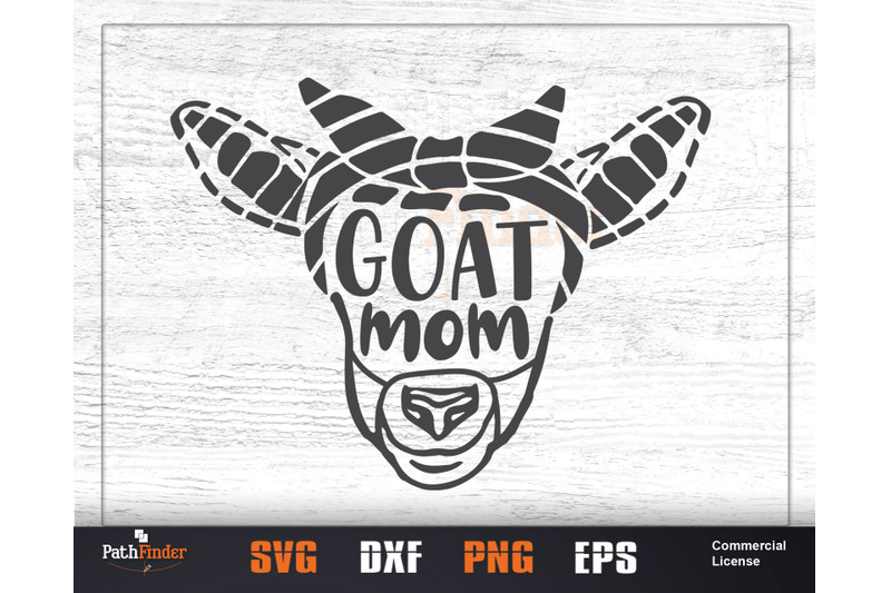 Download Goat Mom Svg Crazy Goat Lady Goat Gift Gift For Mom Goat Milk Goa By Pathfinder Thehungryjpeg Com