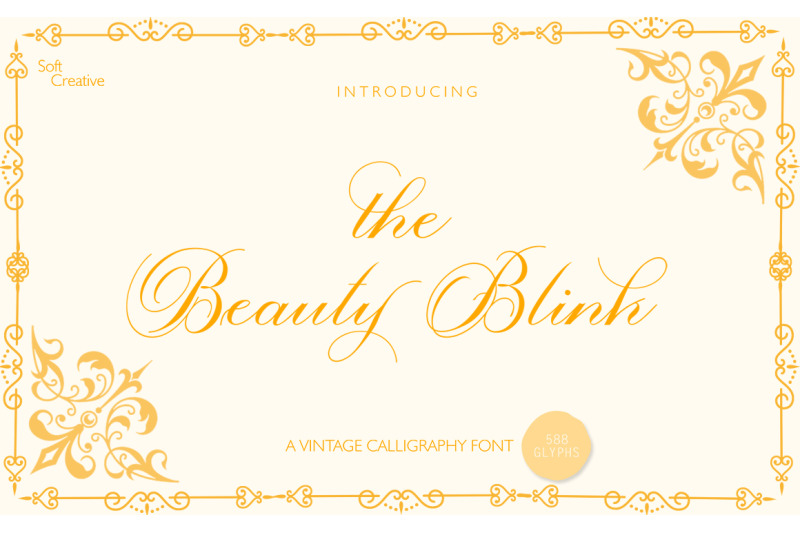 The Beauty Blink By Soft Creative Thehungryjpeg Com