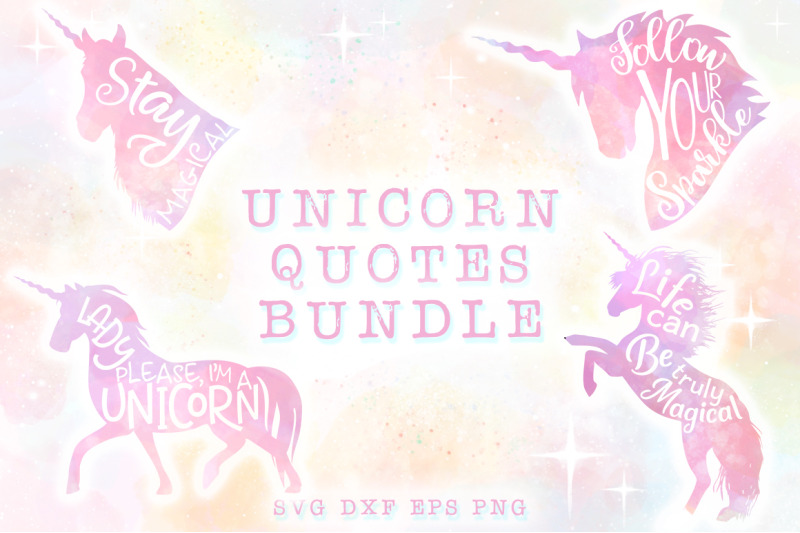 Download 10 Unicorn Quotes Svg Cut Files Pack By Anastasia Feya Fonts Svg Cut Files Thehungryjpeg Com 3D SVG Files Ideas | SVG, Paper Crafts, SVG File