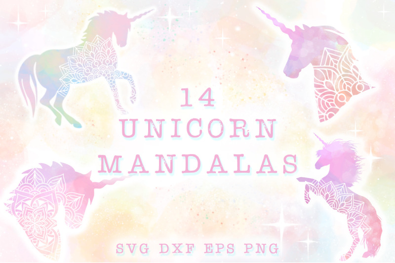 Download Cricut Unicorn Mandala Svg