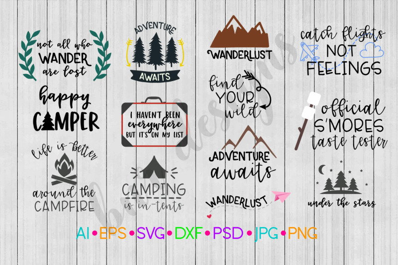 Camping SVG That Feeling Camp Svg Adventure Svg Camping 