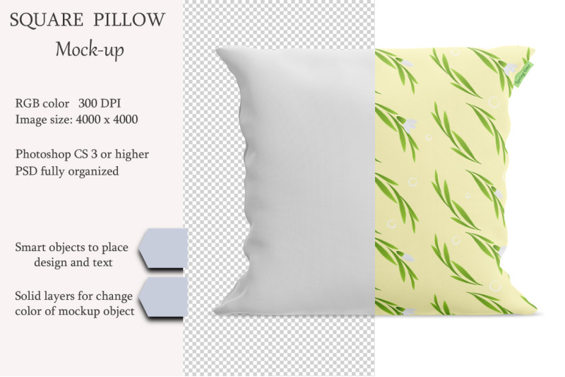 Download Pillow Mockup Psd Yellowimages