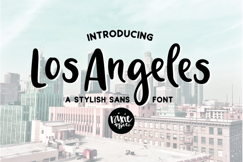 Los Angeles Fonts