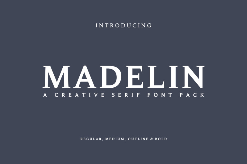 Madelin Serif Font Family By Creativewhoa Thehungryjpeg Com