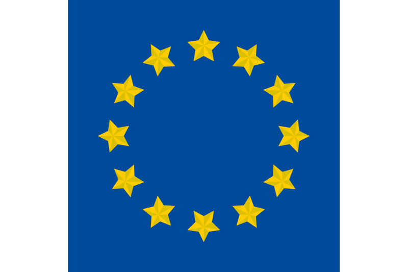 Flag of Europe By Marco Livolsi | TheHungryJPEG