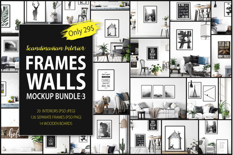 Download Psd Wall Mockup Yellowimages