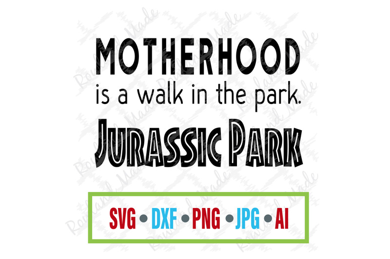 Download Motherhood is a walk in the park SVG Mother's Day SVG By ...