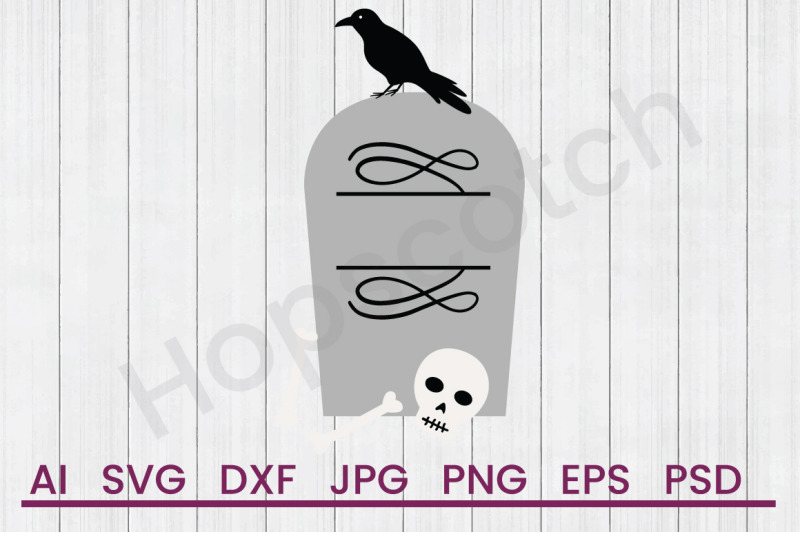 Halloween Headstone Svg File Dxf File By Hopscotch Designs Thehungryjpeg Com