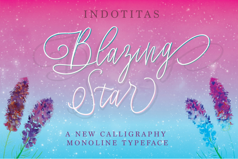 Blazing Star Script By Indotitas Thehungryjpeg Com