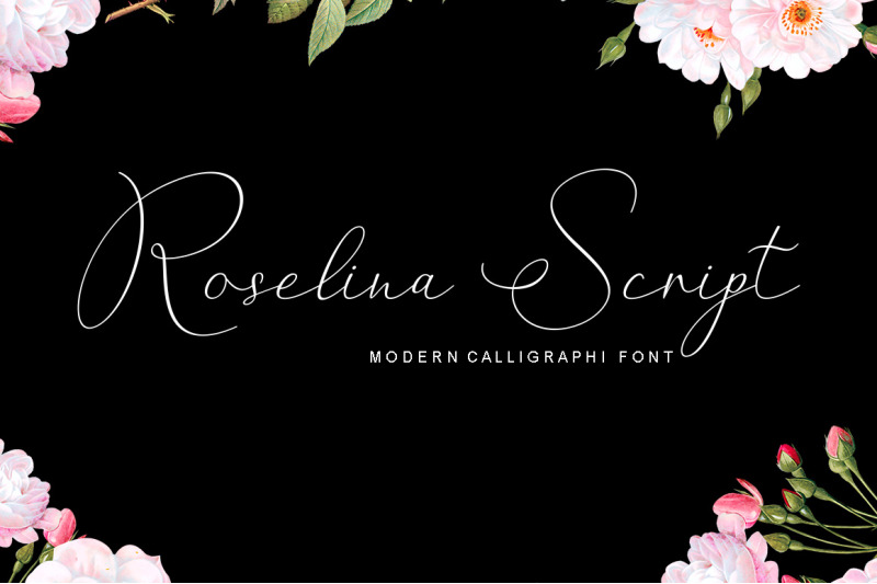 Roselina Script By Shape Studio Thehungryjpeg Com