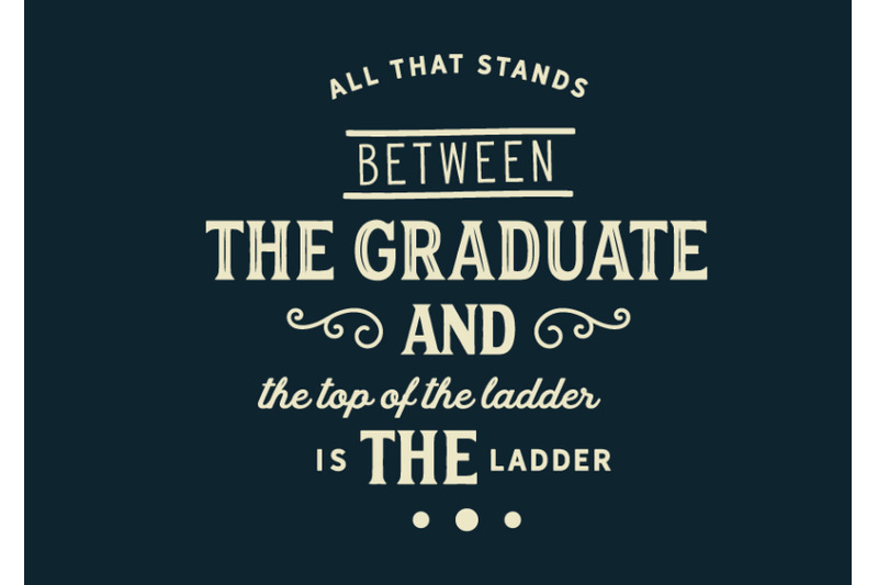 Graduation Quotes By baraiko art | TheHungryJPEG