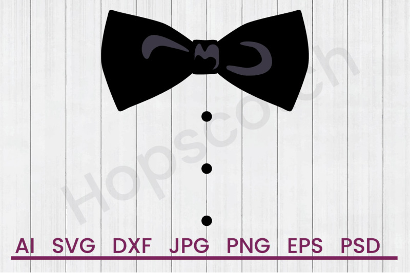 Black Bowtie Svg File Dxf File By Hopscotch Designs Thehungryjpeg Com