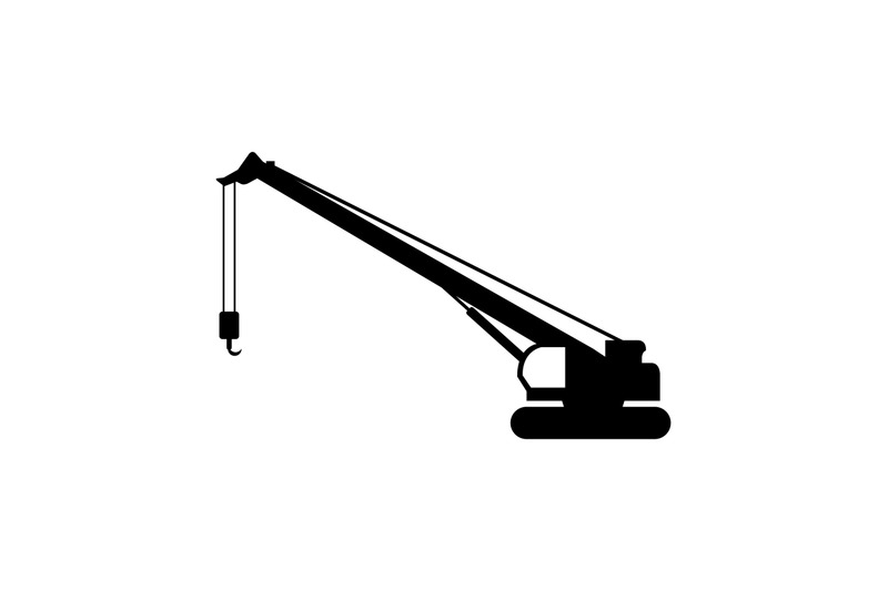 Crane icon By Marco Livolsi | TheHungryJPEG