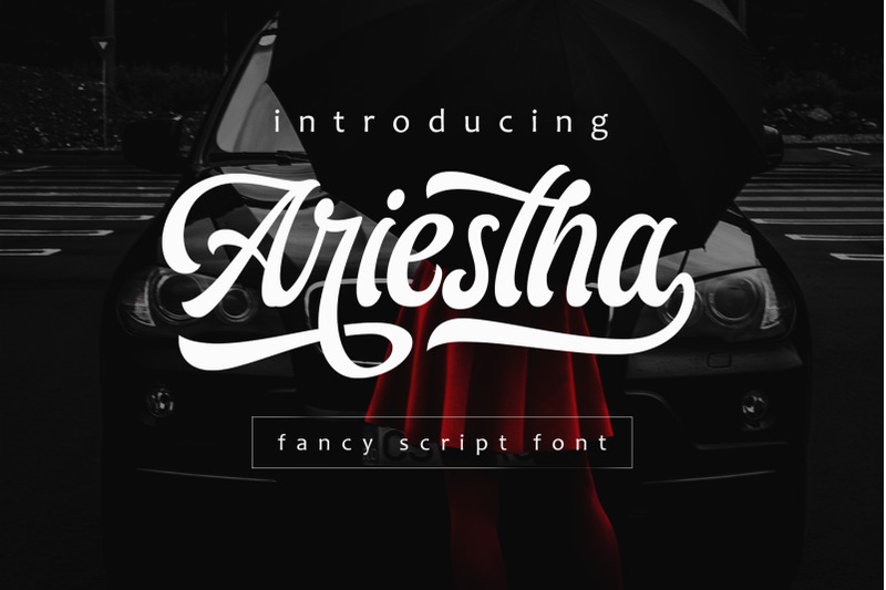 Ariestha Script By Arterfak Project Thehungryjpeg Com