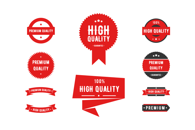 High Quality label By Imaginicon | TheHungryJPEG