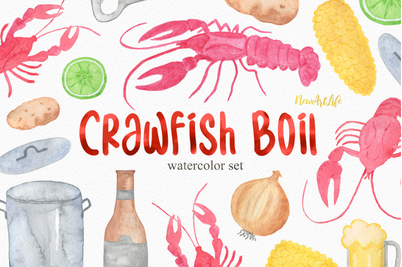 crawfish boil borders