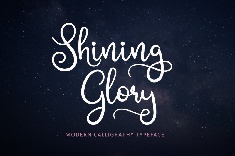 Shining Glory Script Font By Jozgandoz Thehungryjpeg Com