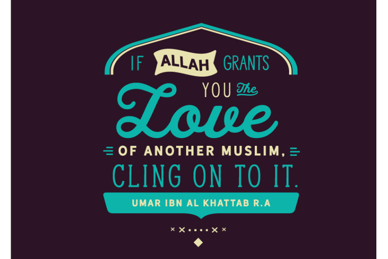 Give a little love umar. Umar logo.