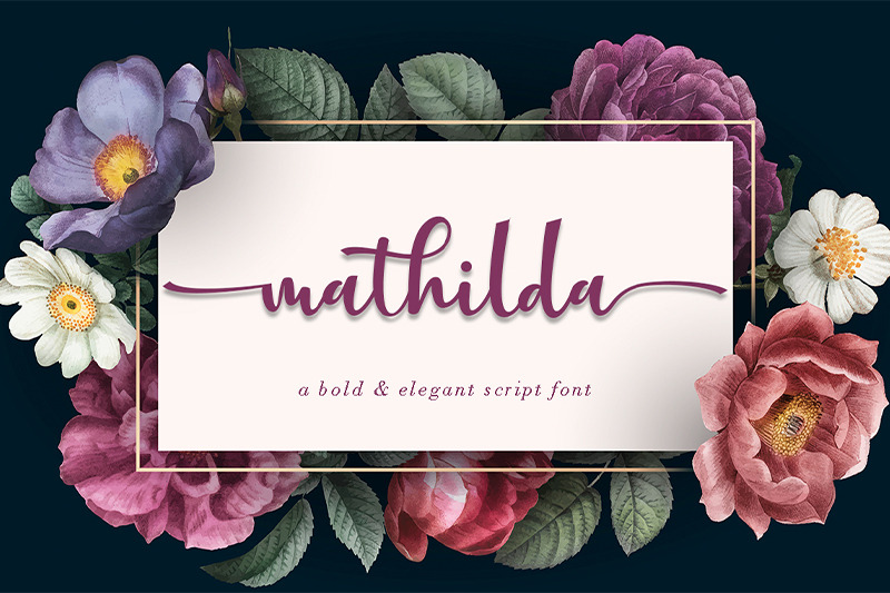 Mathilda By Uloel Design Thehungryjpeg Com