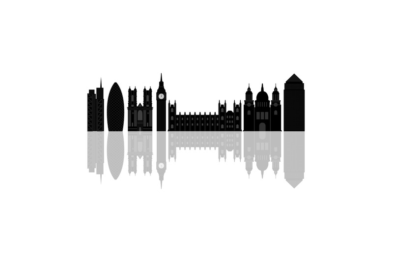 London skyline By Marco Livolsi | TheHungryJPEG