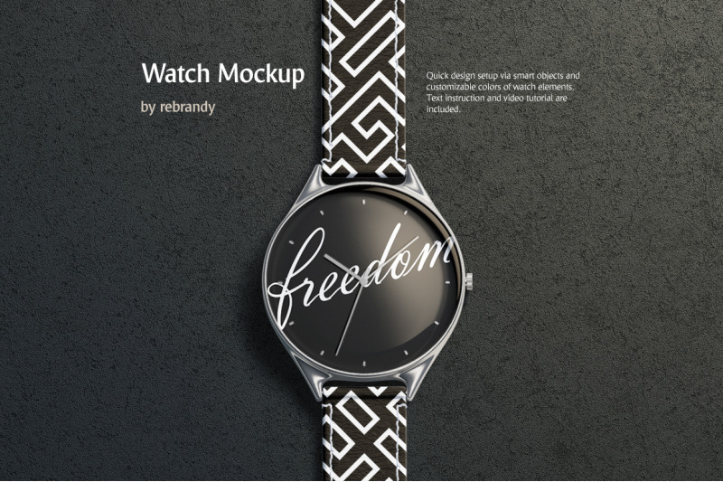 Download Wrist Watch Mockup Psd Yellowimages