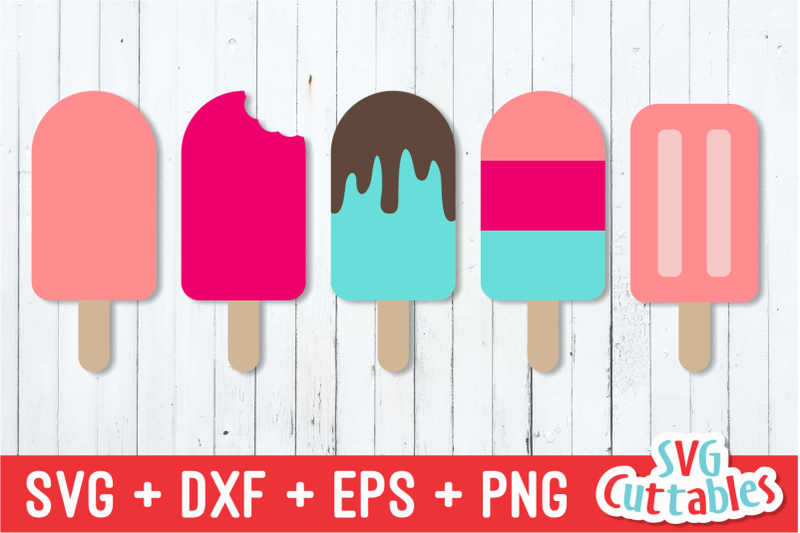 Popsicle Set | Summer | SVG Cut File By Svg Cuttables ...