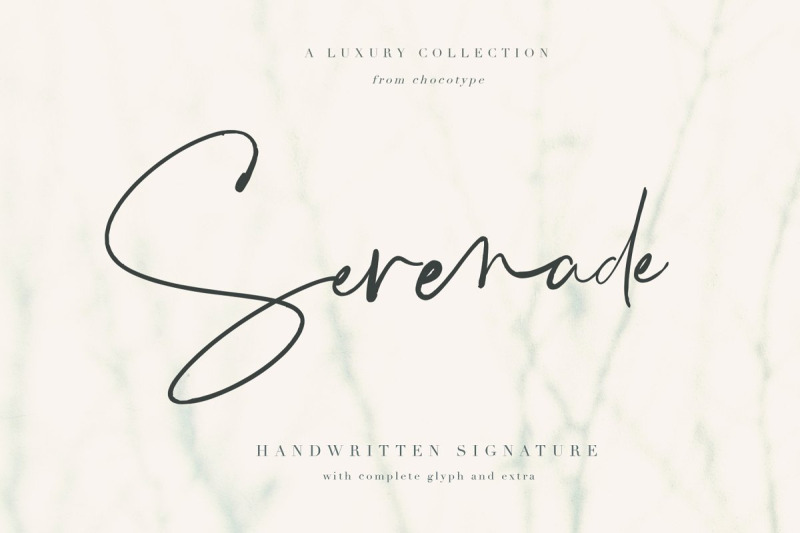 Serenade Font By Chocotype | TheHungryJPEG