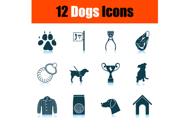 Dogs Icon Set By Angelp | TheHungryJPEG