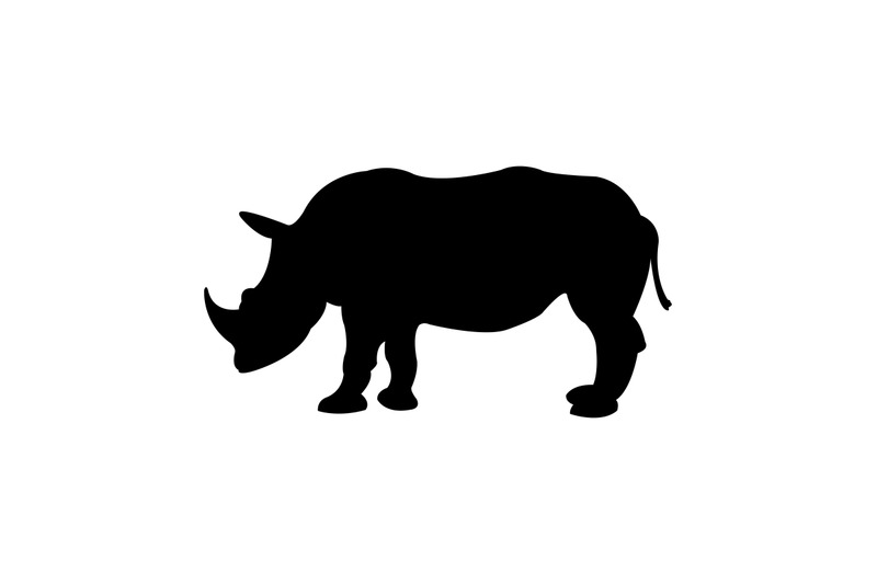 Rhino icon By Marco Livolsi | TheHungryJPEG