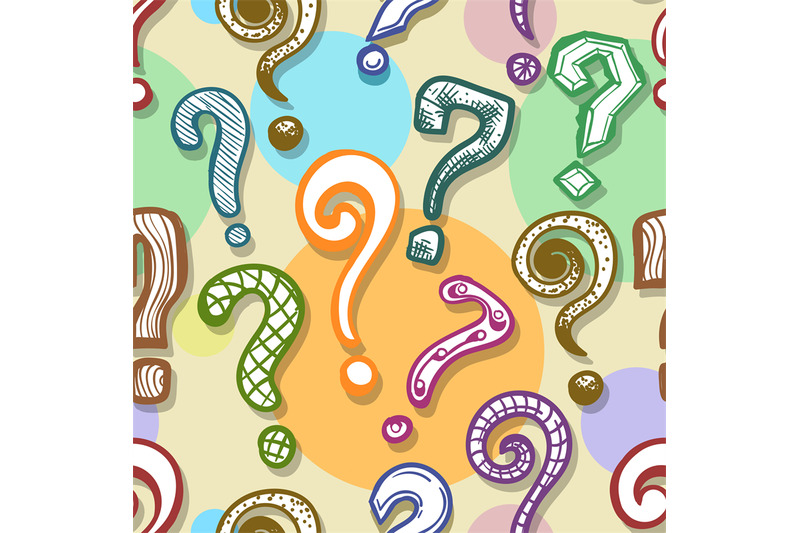 Question mark background By vectortatu | TheHungryJPEG