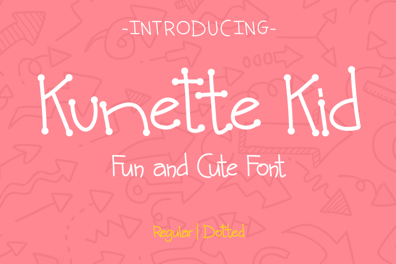 Kunette Kid By Noerhadi Thehungryjpeg Com