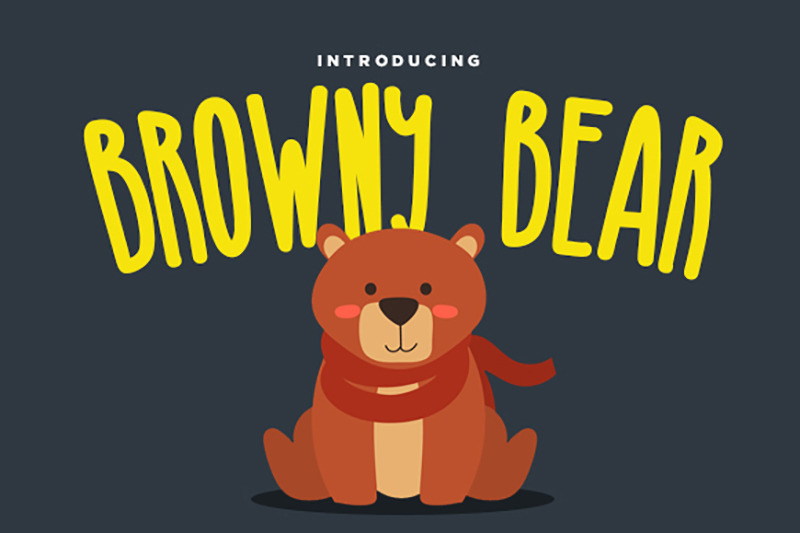 Browny Bear By Docallisme | TheHungryJPEG