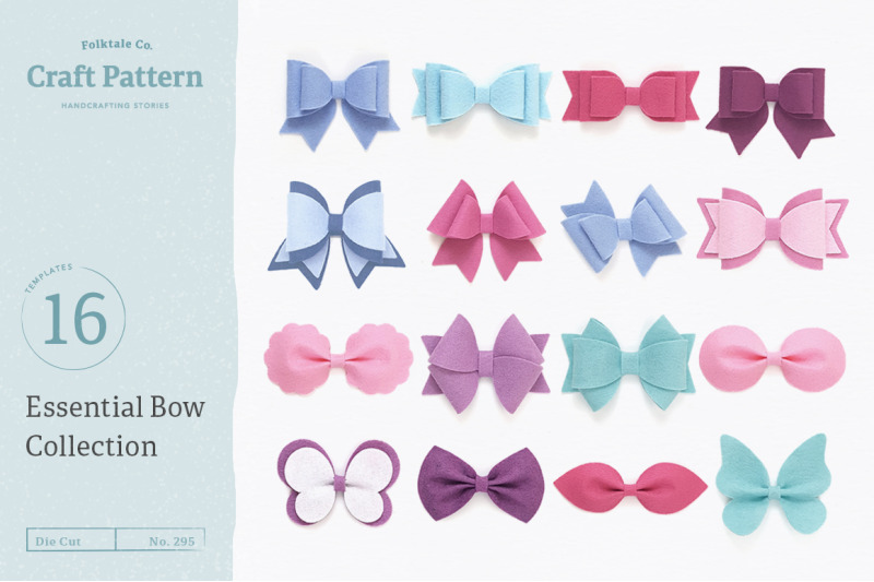 Download Essential Bow Template Bundle - SVG, DXF, EPS, JPEG, PDF ...