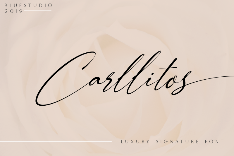 Carllitos Luxury Signature Font By Bluestudio Thehungryjpeg Com