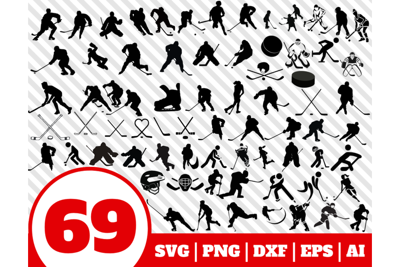 Download 69 HOCKEY SVG BUNDLE - hockey clipart - hockey vector - hockey cricut By SanFran | TheHungryJPEG.com