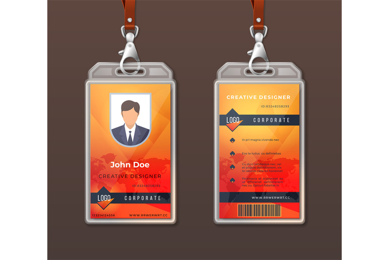 Download Id Card Mockup Psd Free Download Yellowimages