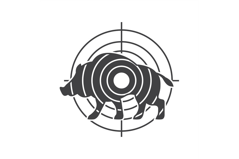 Hunting vector symbol By SmartStartStocker | TheHungryJPEG