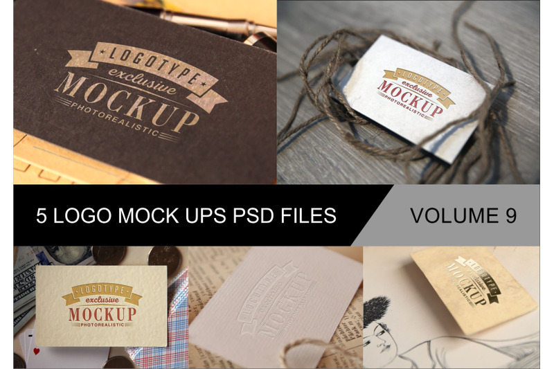 Download Vintage Logo Mockup Psd Free Mockups Psd Template Design Assets