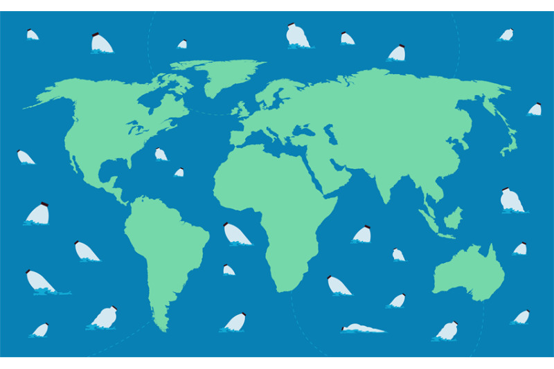 ocean pollution maps