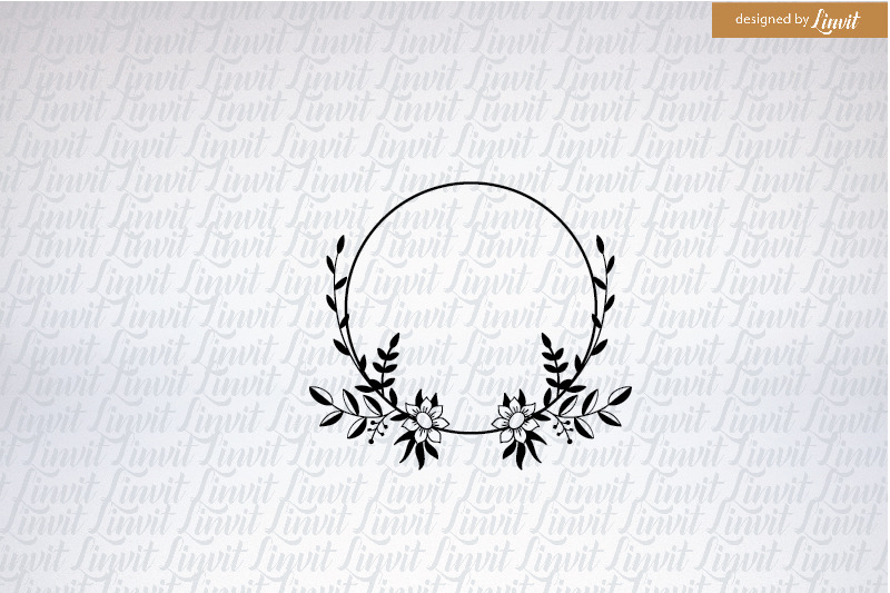 Wedding Logo, Custom Wedding Logo, Modern Wedding Logo By Linvit ...