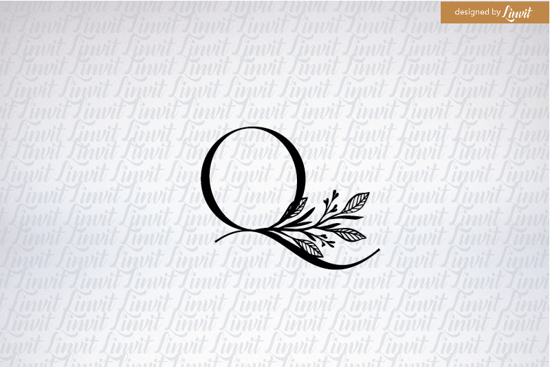 Q Initial Q Logo Q Monogram Q Font By Linvit Thehungryjpeg Com