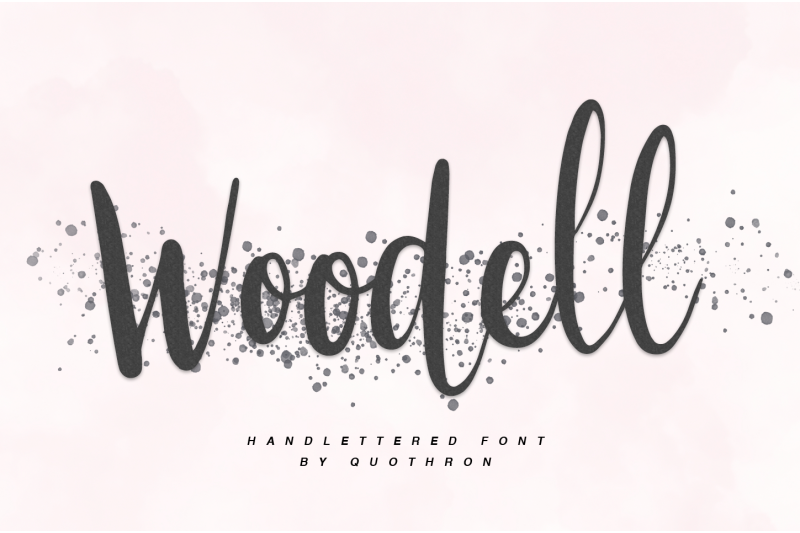 Woodell Script By Tomy James Thehungryjpeg Com